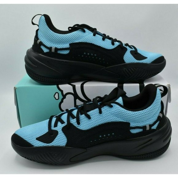 Puma Mens Size 10.5 RS Dreamer Aquarius Puma Black Basketball Shoes Sneakers - Picture 4 of 13